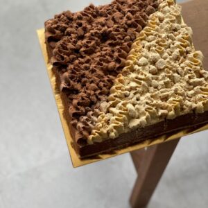 “Yin & Yang” Banana Cake with Milo & Horlicks Frosting